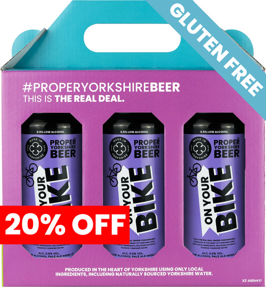 Proper Yorkshire Beer Gift Pack - On Your Bike