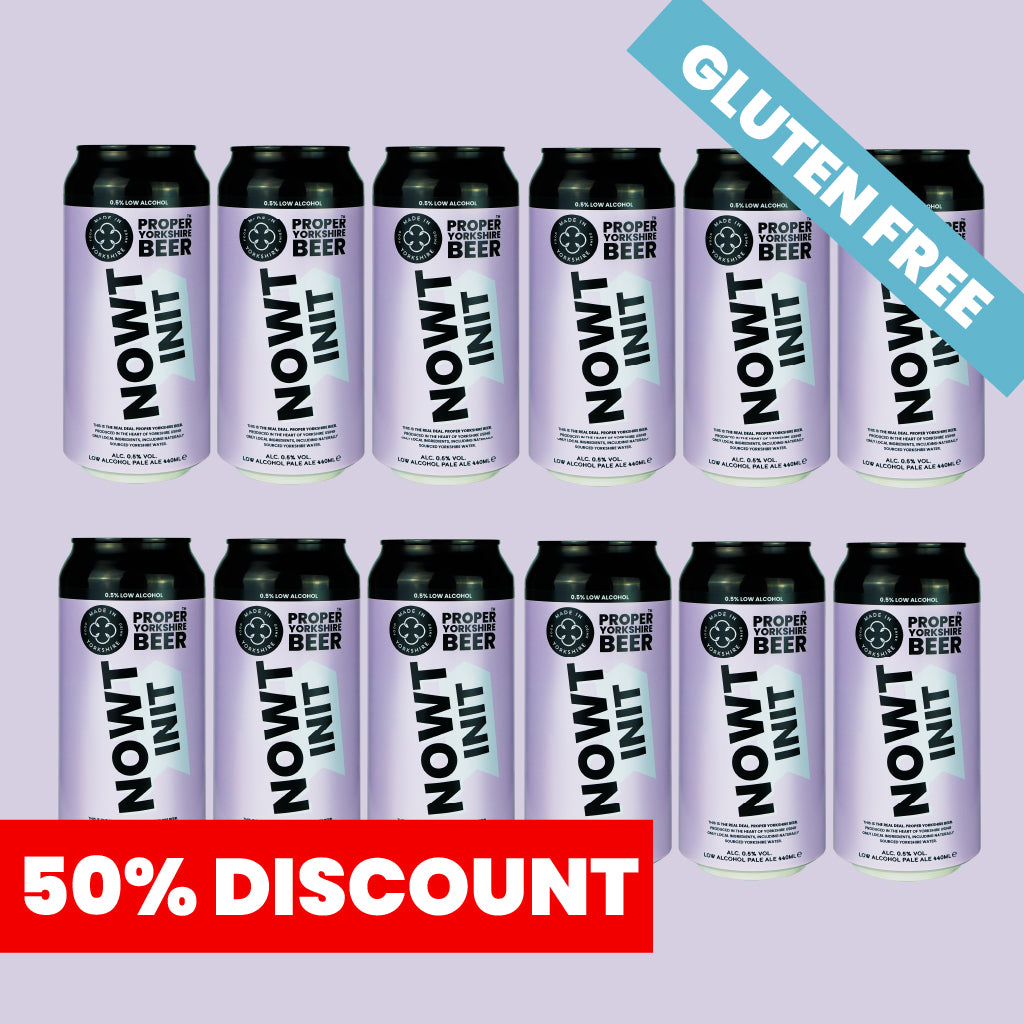 Proper Yorkshire Beer Case Of 12 Nowt Init